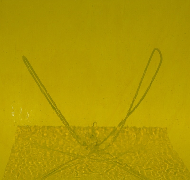 옐로우 반투명 퓨징 (30*25cm)